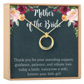 Mother of the Bride Necklace, Multiple Styles Stacked Circles Gold
