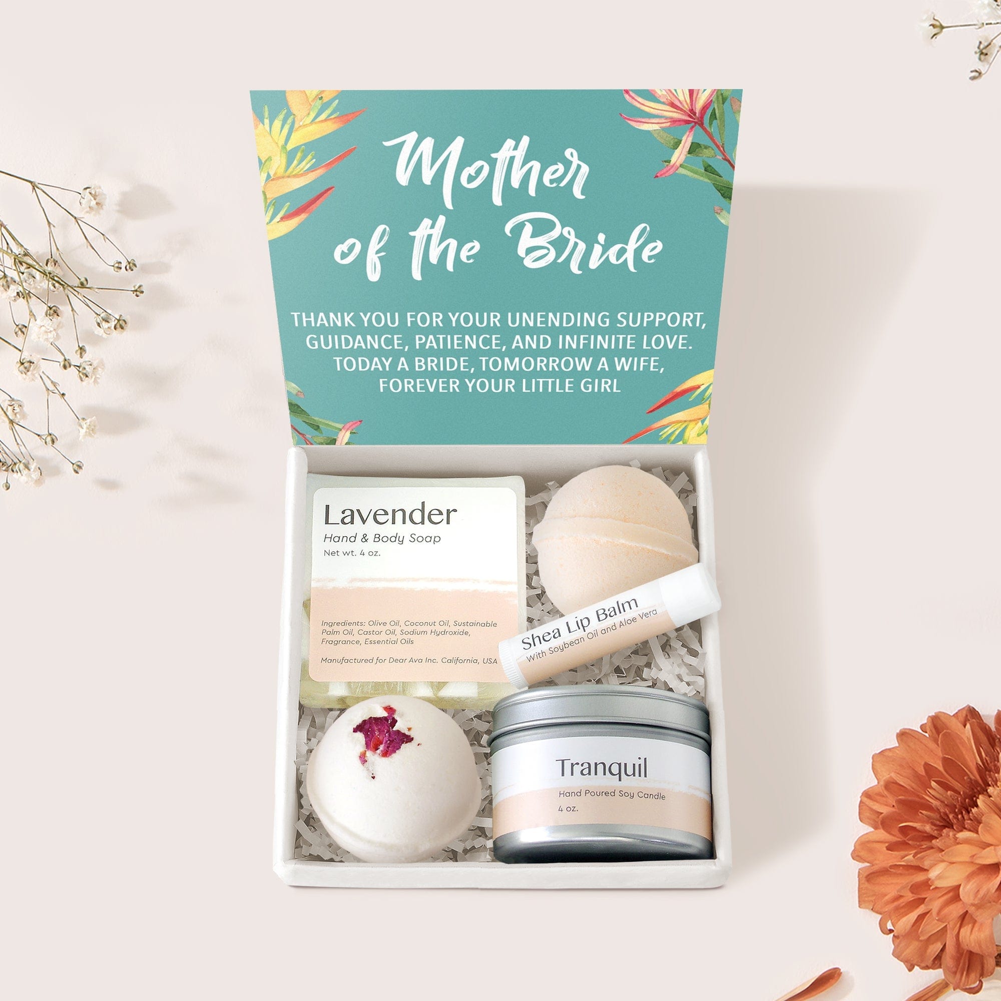 Mother of the Bride Spa Gift Box No Jewelry