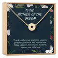 Mother of the Groom Necklace Gold