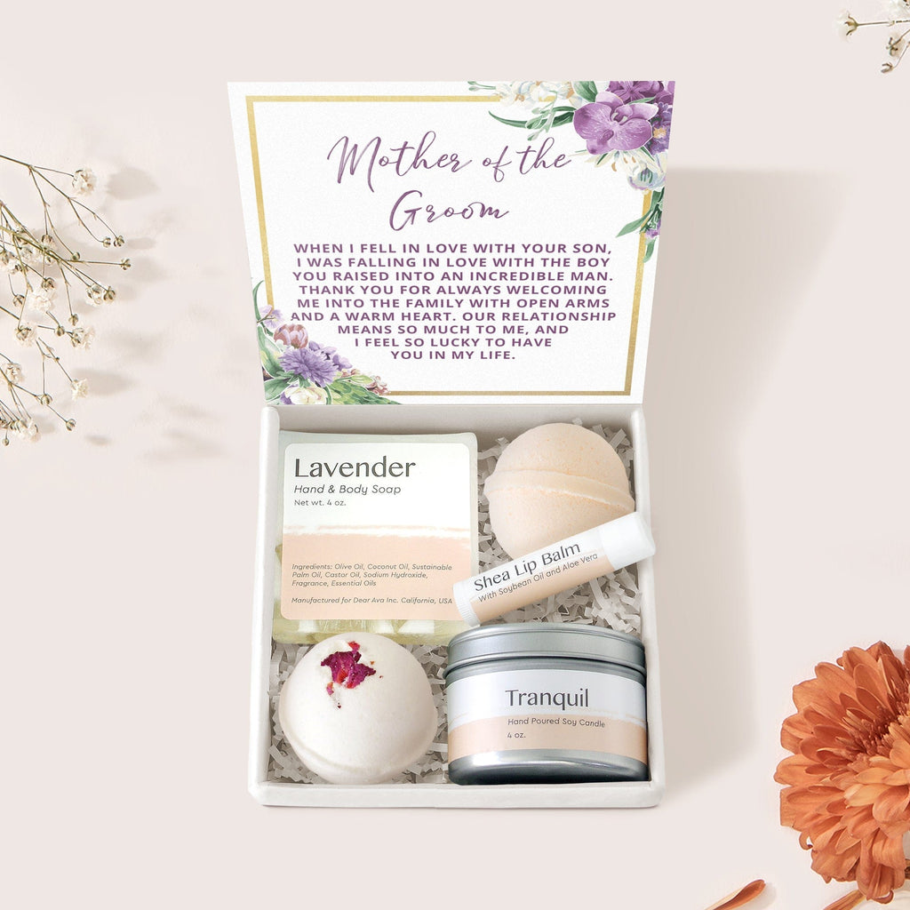 Mother of the Groom Spa Gift Box No Jewelry