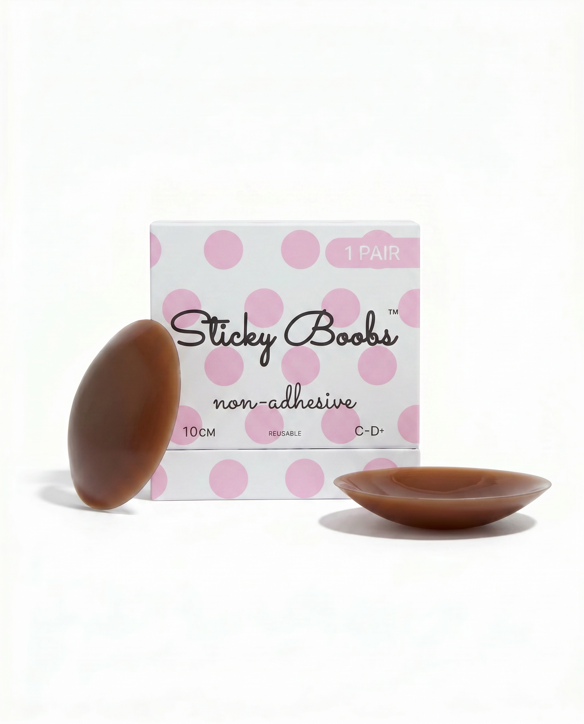 Non-Adhesive Nipple Covers Dark Cup Size C-D+