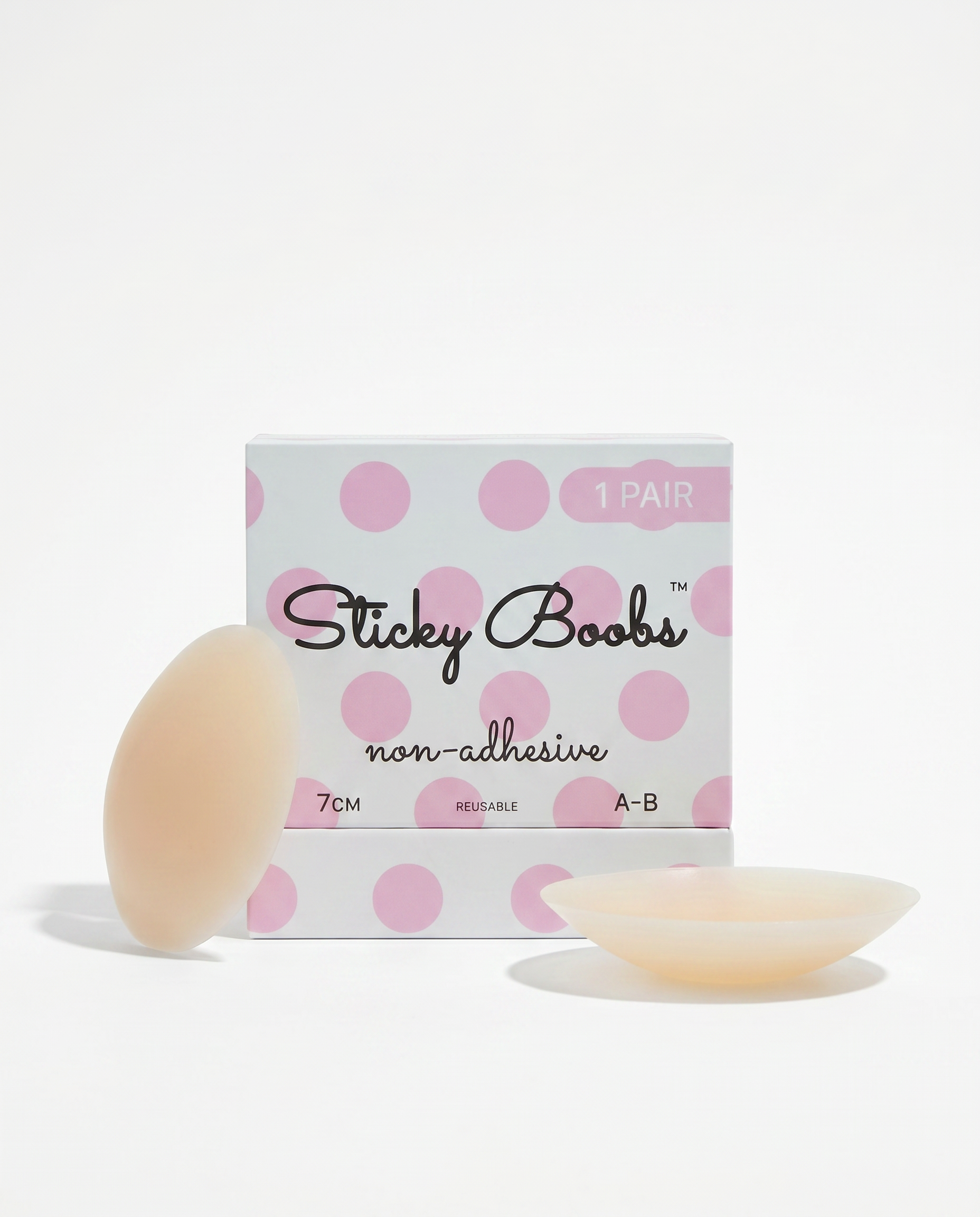 Non-Adhesive Nipple Covers Light Cup Size A-B
