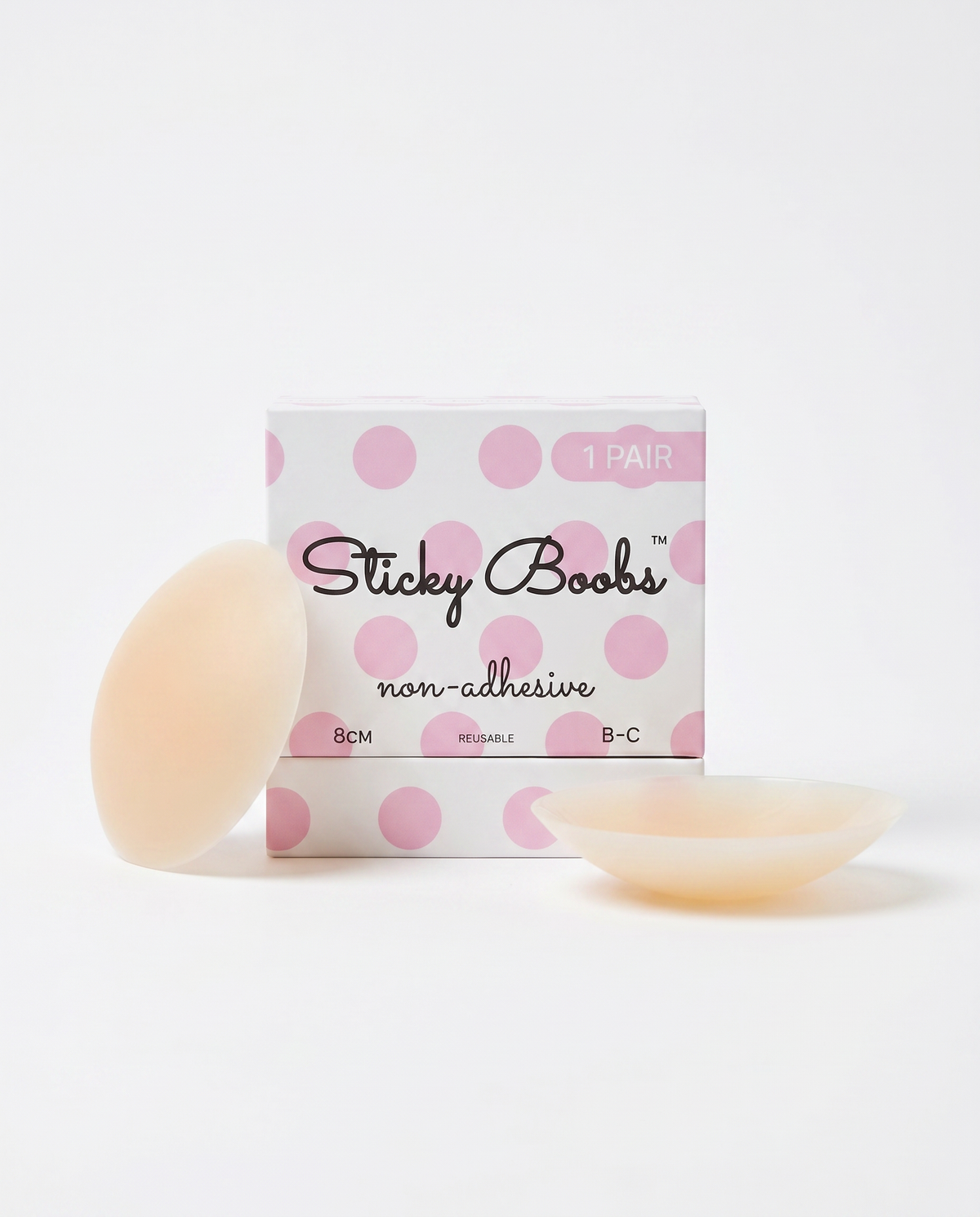 Non-Adhesive Nipple Covers Light Cup Size B-C
