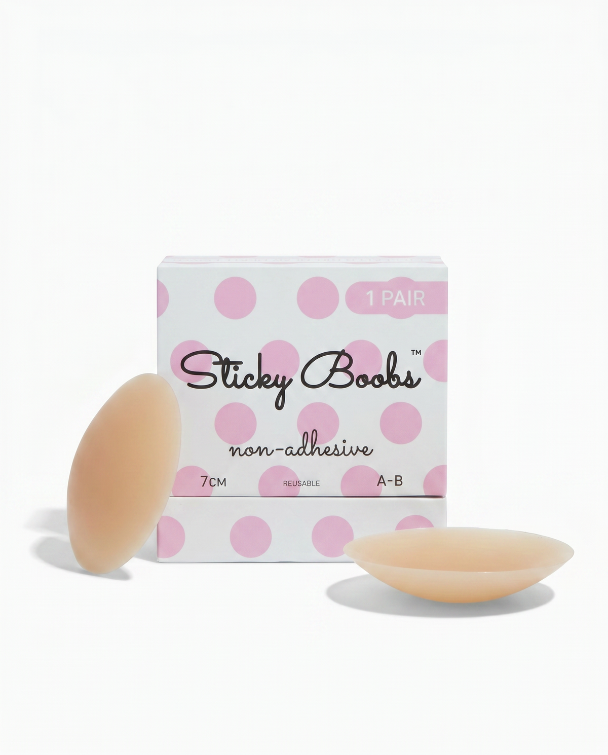 Non-Adhesive Nipple Covers Tan Cup Size A-B