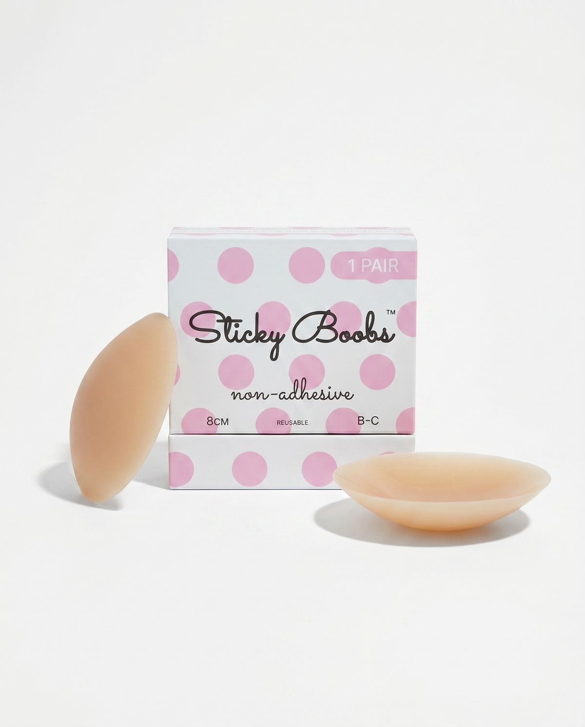 Non-Adhesive Nipple Covers Tan Cup Size B-C