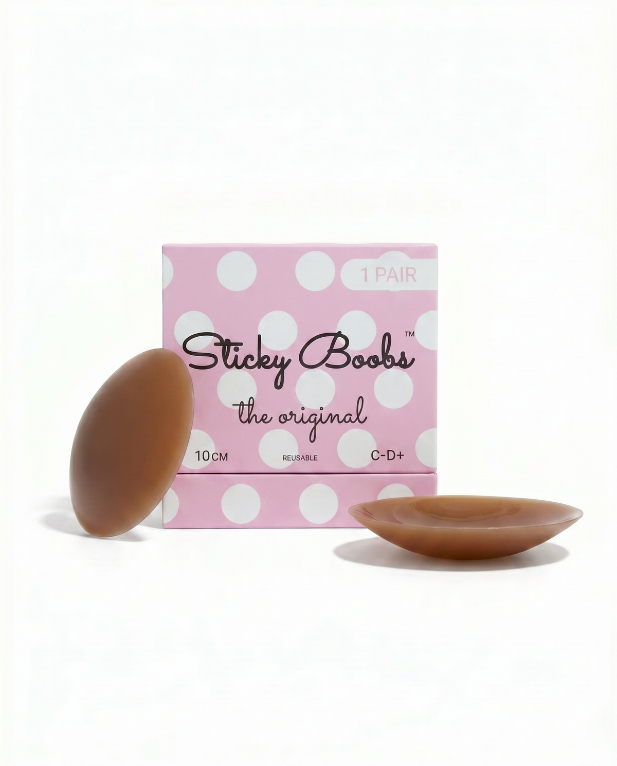 The Original Sticky Boobs Dark Cup Size C-D+