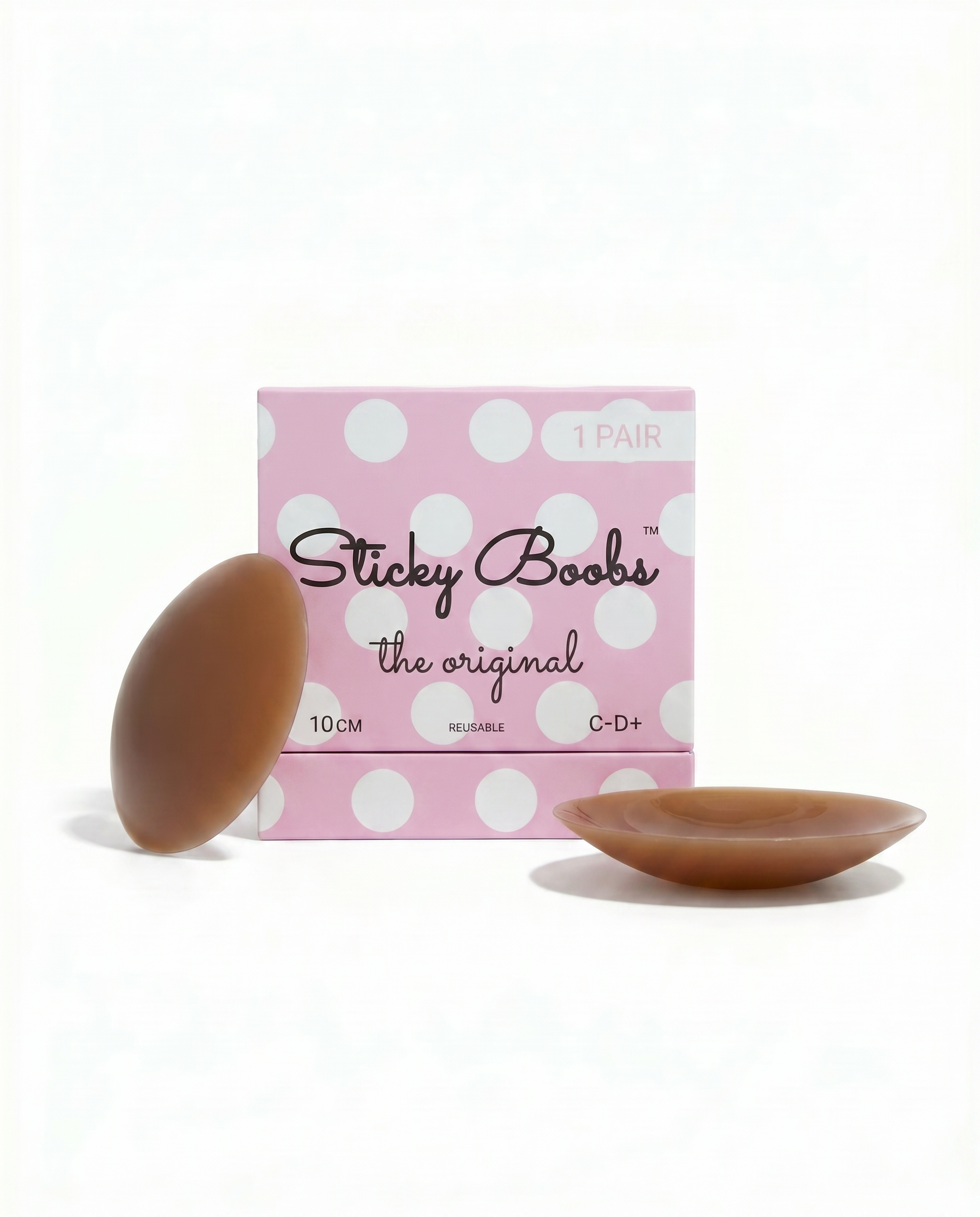 The Original Sticky Boobs Dark Cup Size C-D+