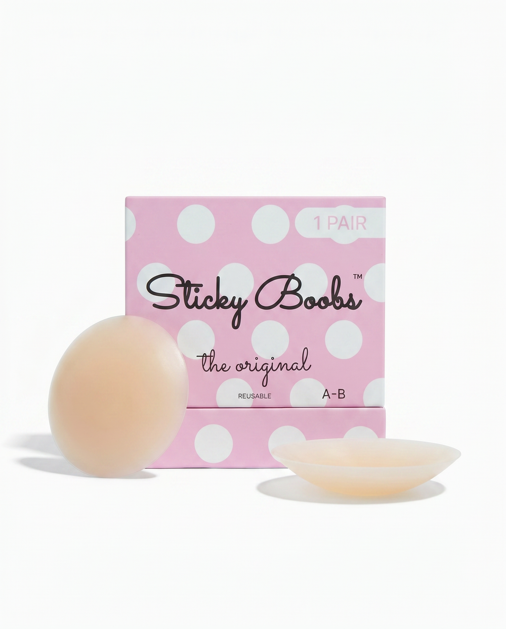 The Original Sticky Boobs Light Cup Size A-B