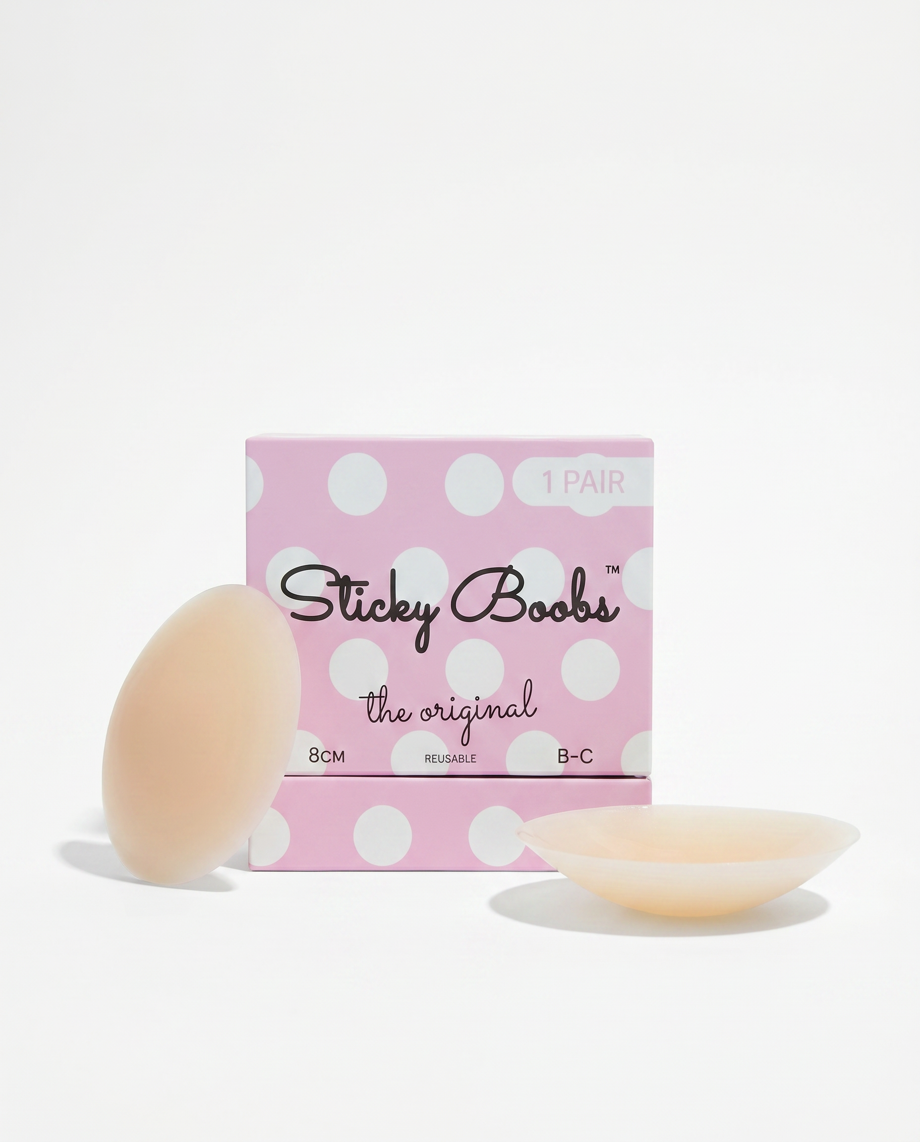 The Original Sticky Boobs Light Cup Size B-C