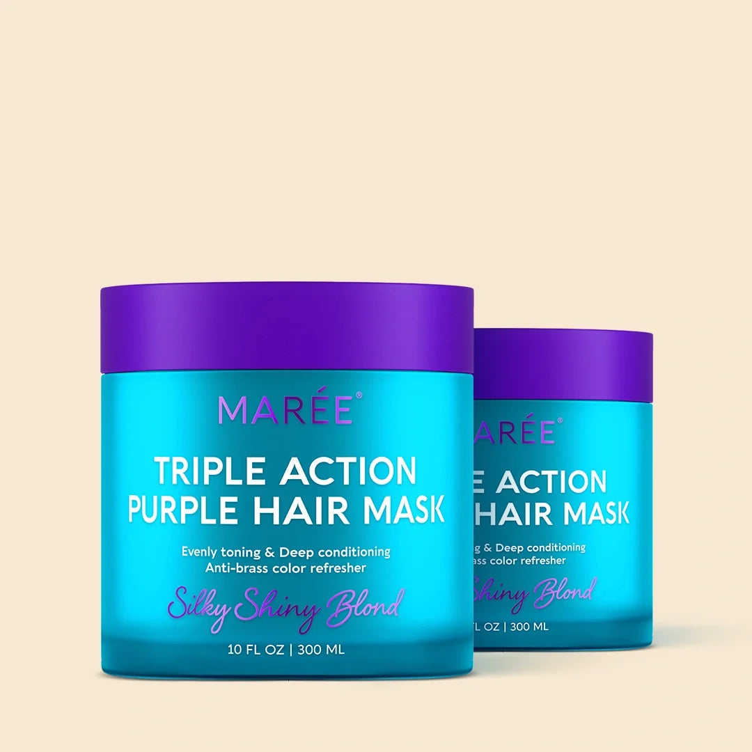 Purple Mask for Blonde Hair 2 items - Good choice