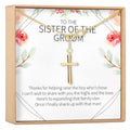 Sister of the Groom Necklace Gold