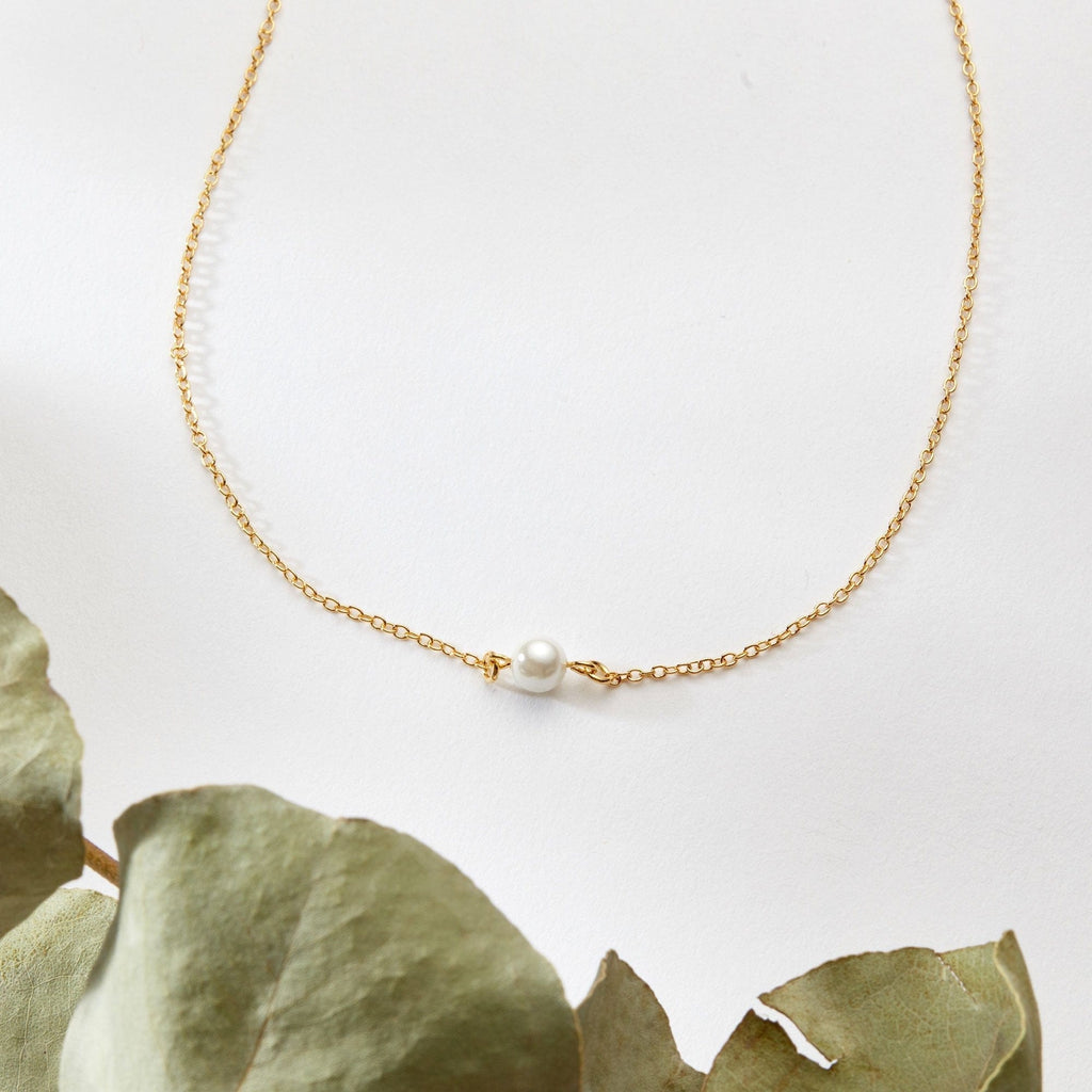 Sister of the Groom Pearl Necklace