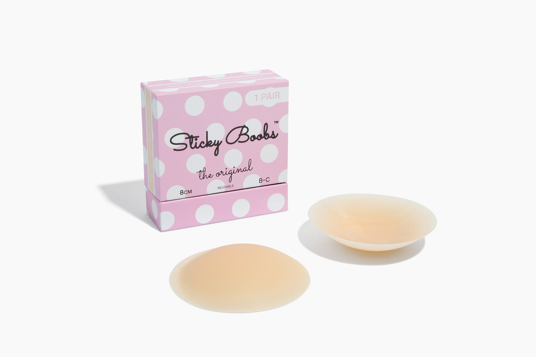 The Original Sticky Boobs Light Cup Size B-C