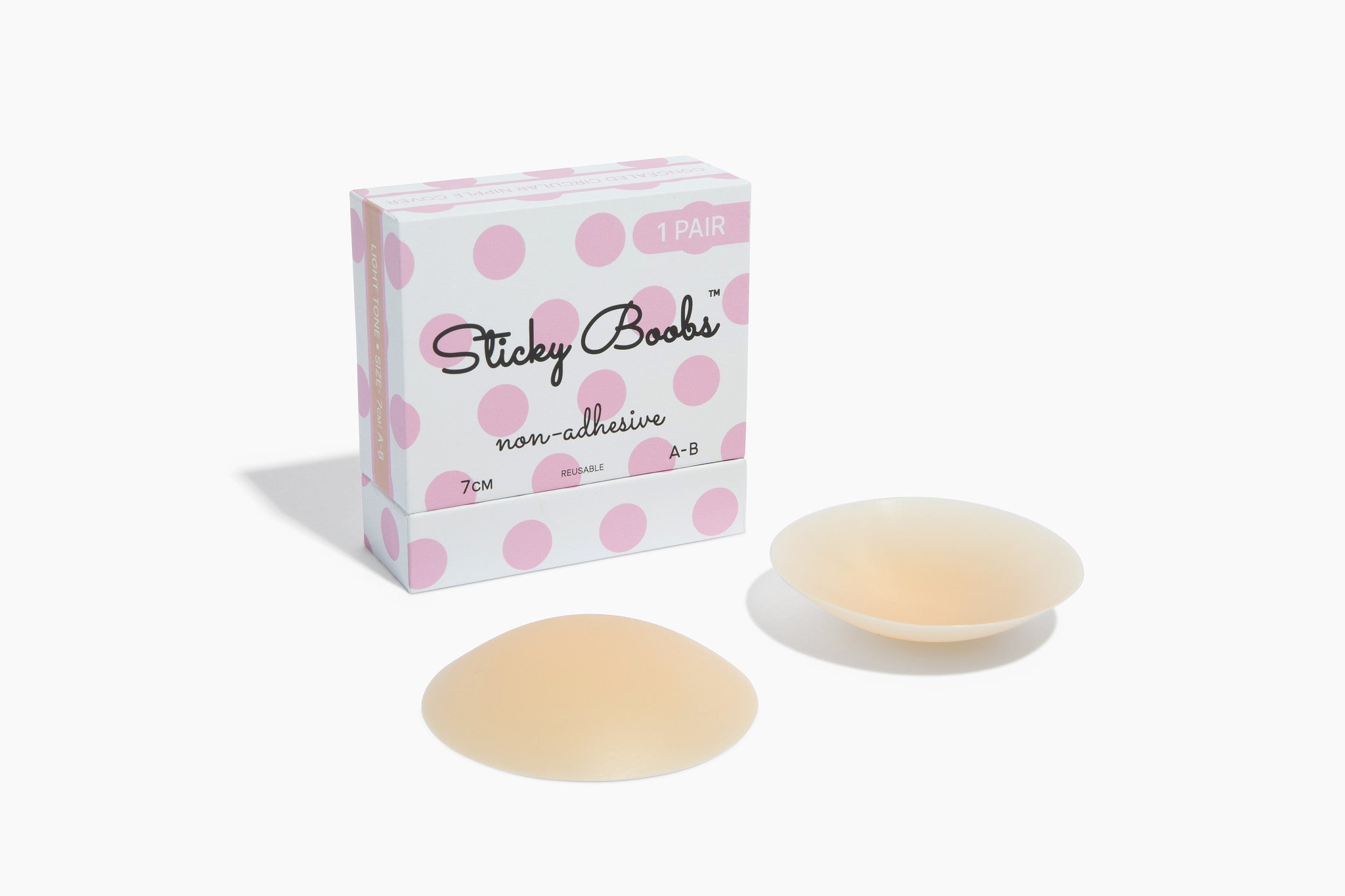 Non-Adhesive Nipple Covers Light