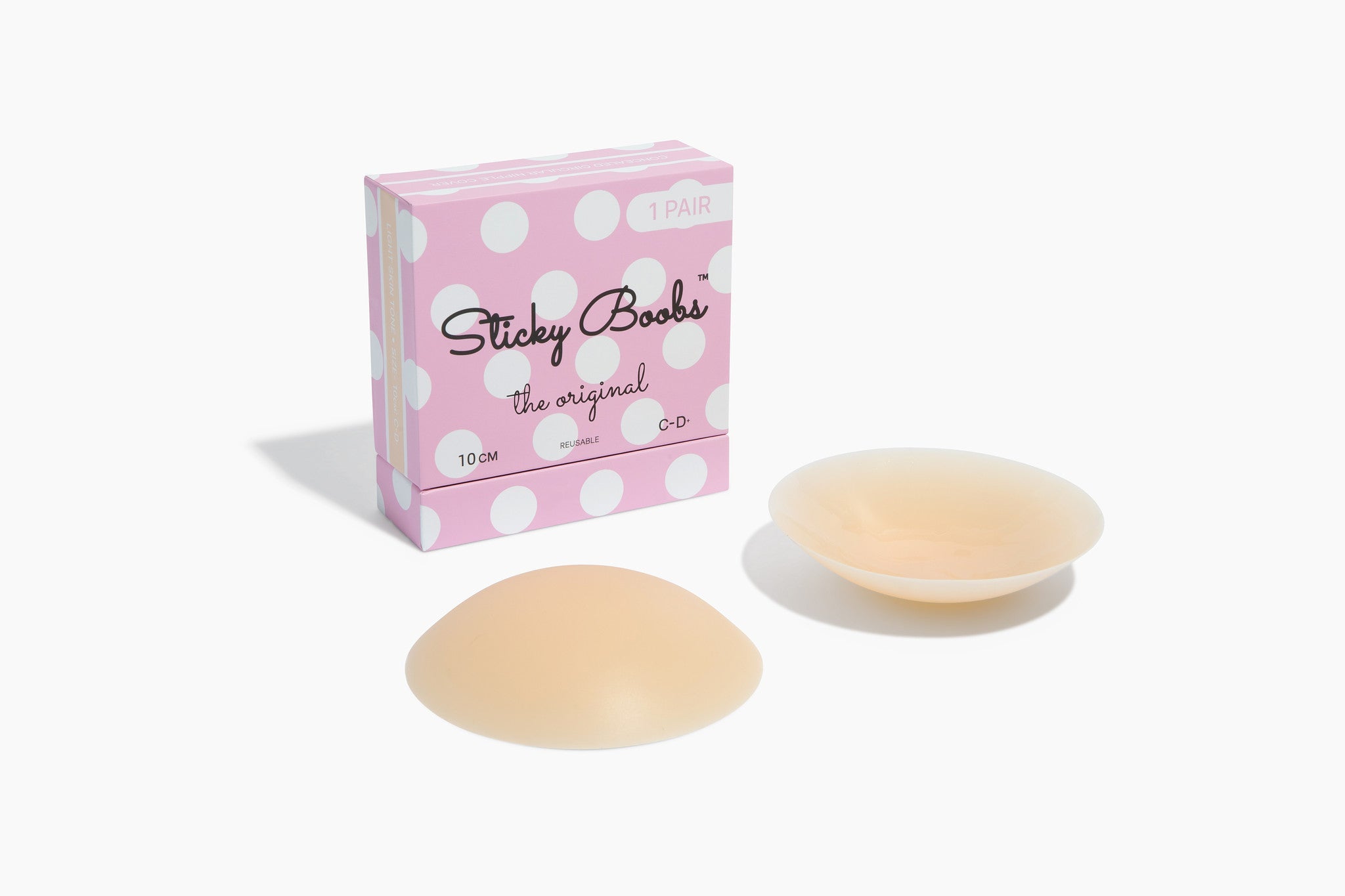 The Original Sticky Boobs Light Cup Size C-D+