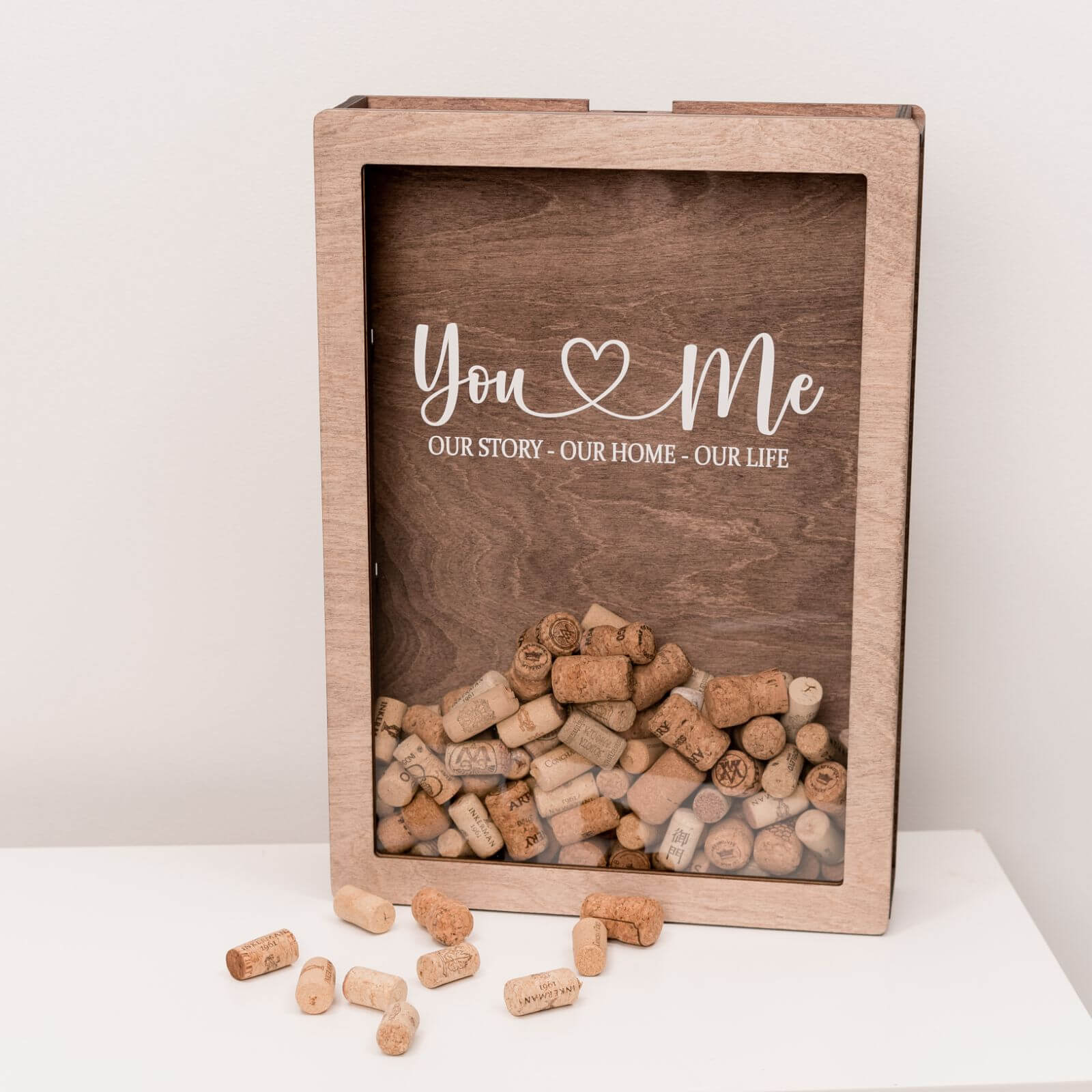 Cork Box Narural Vertical