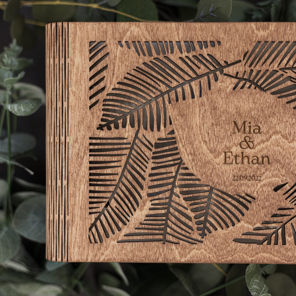 Wooden Photo Album - Tropics
